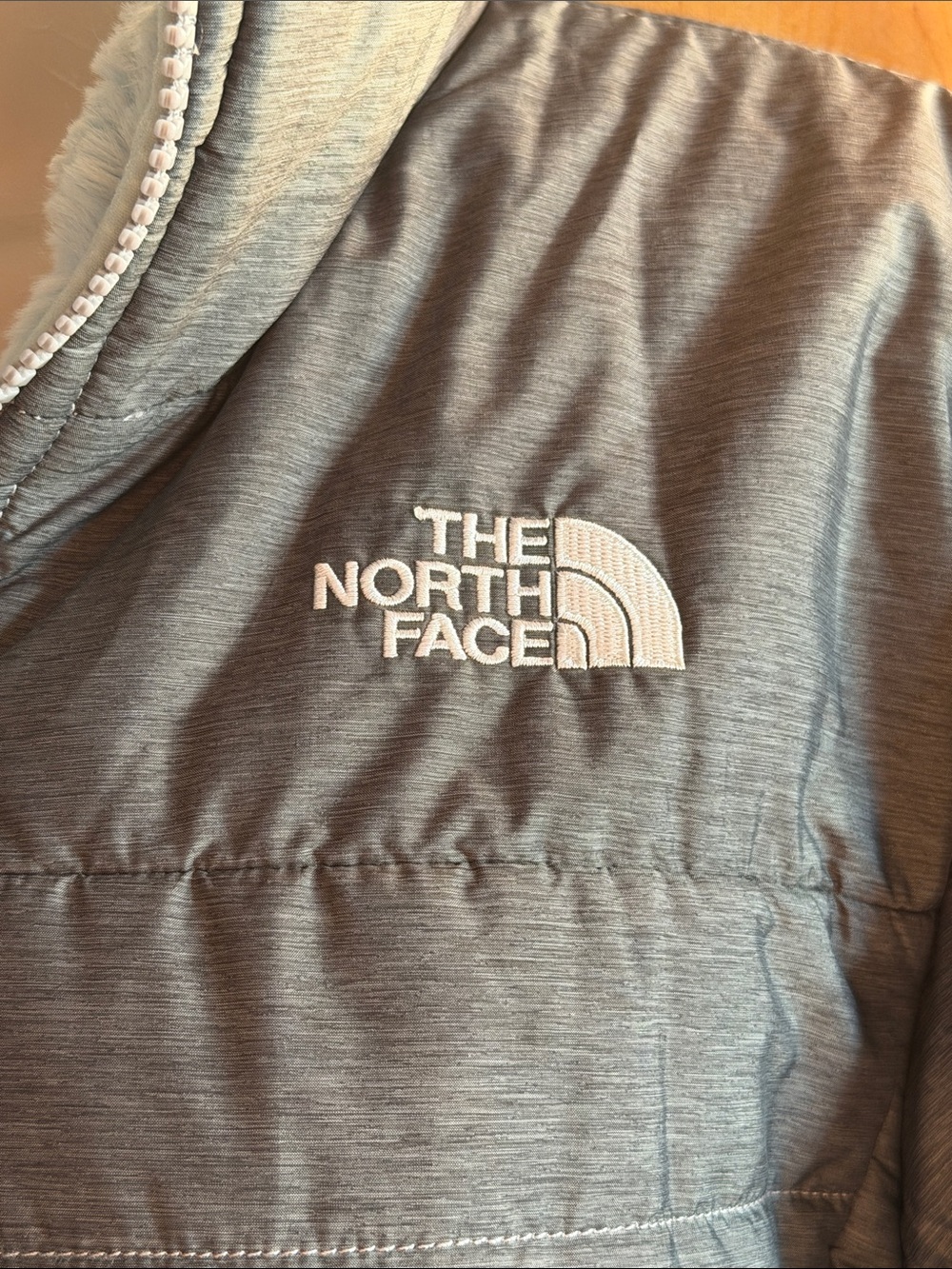 The North Face Girls Mossbud swirl reversible Jacket - Picture 5 of 14